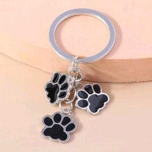 Paw Key Chain for Dog or Cat Lover
